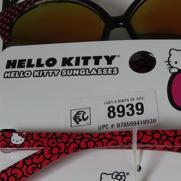 Hello Kitty Girls Butterfly Sunglasses - Picture 10 of 10